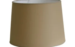 Enfärgade Runda Lampskärmar < Hallbergs Leather Lampskärm Ø20cm Sand