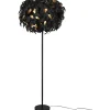 Golvlampor-Reality Leavy Golvlampa 3xE14 mattsvart