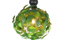 Plafonder-Reality Leavy Plafond 38cm E27 grön