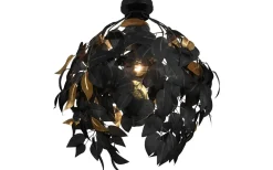 Plafonder-Reality Leavy Plafond 38cm E27 mattsvart