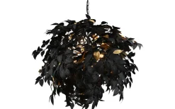 Stora Taklampor Ø70-150 Cm < Reality Leavy Taklampa 70cm 4xE14 mattsvart