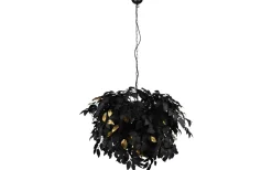 Stora Taklampor Ø70-150 Cm < Reality Leavy Taklampa 70cm 4xE14 mattsvart