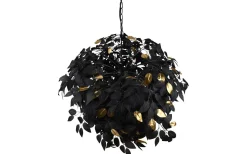 Stora Taklampor Ø70-150 Cm < Reality Leavy Taklampa 70cm 4xE14 mattsvart