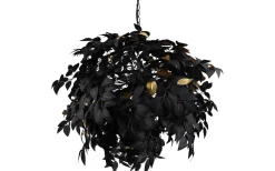 Stora Taklampor Ø70-150 Cm < Reality Leavy Taklampa 70cm 4xE14 mattsvart