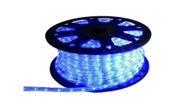 230V Led Ropelight|230V Led Ropelight-Star Trading LED-Ropelight Blå, 3w/m 230V IP44 45m