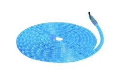 230V Led Ropelight|230V Led Ropelight-Star Trading LED-Ropelight Blå, 3w/m 230V IP44 45m