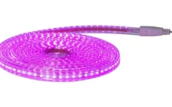230V Led Slinga|230V Led Slinga-Star Trading LEDstrip Rosa 8,3W 5m