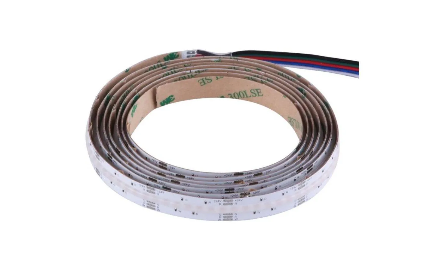 24V Led Slinga-TeraLite LED LEDstrip 24V 5m COB RGB+2700K 15W/m