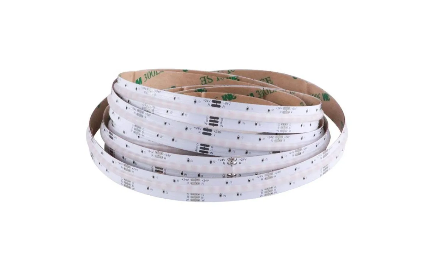 24V Led Slinga-TeraLite LED LEDstrip 24V 5m COB RGB+2700K 15W/m