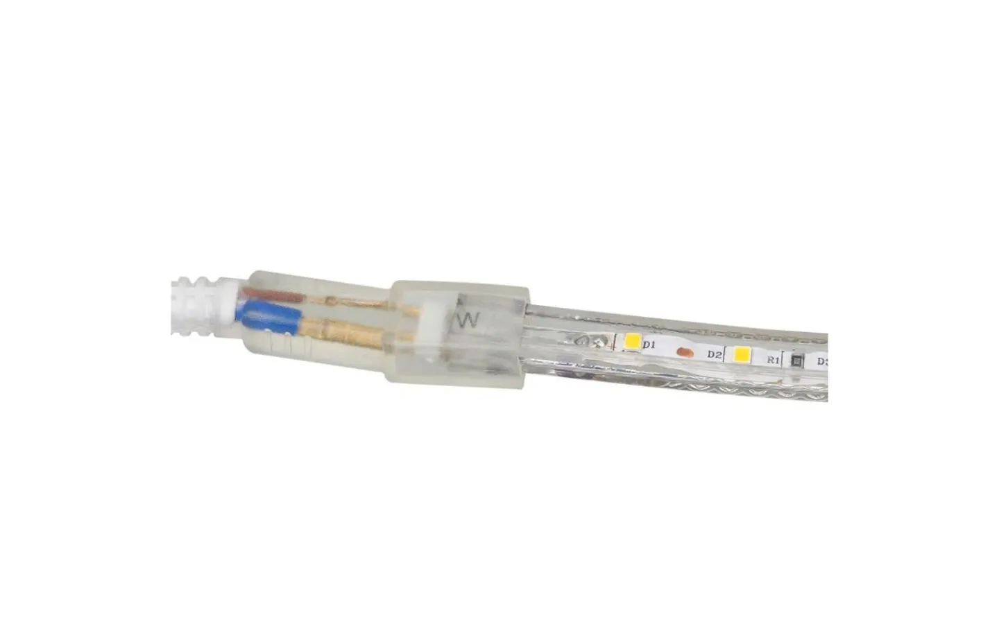 230V Led Slinga|230V Led Slinga < TeraLite LED LEDstrip 230V 5W/m 3000K 60led/m 1m Cut Metervara IP44