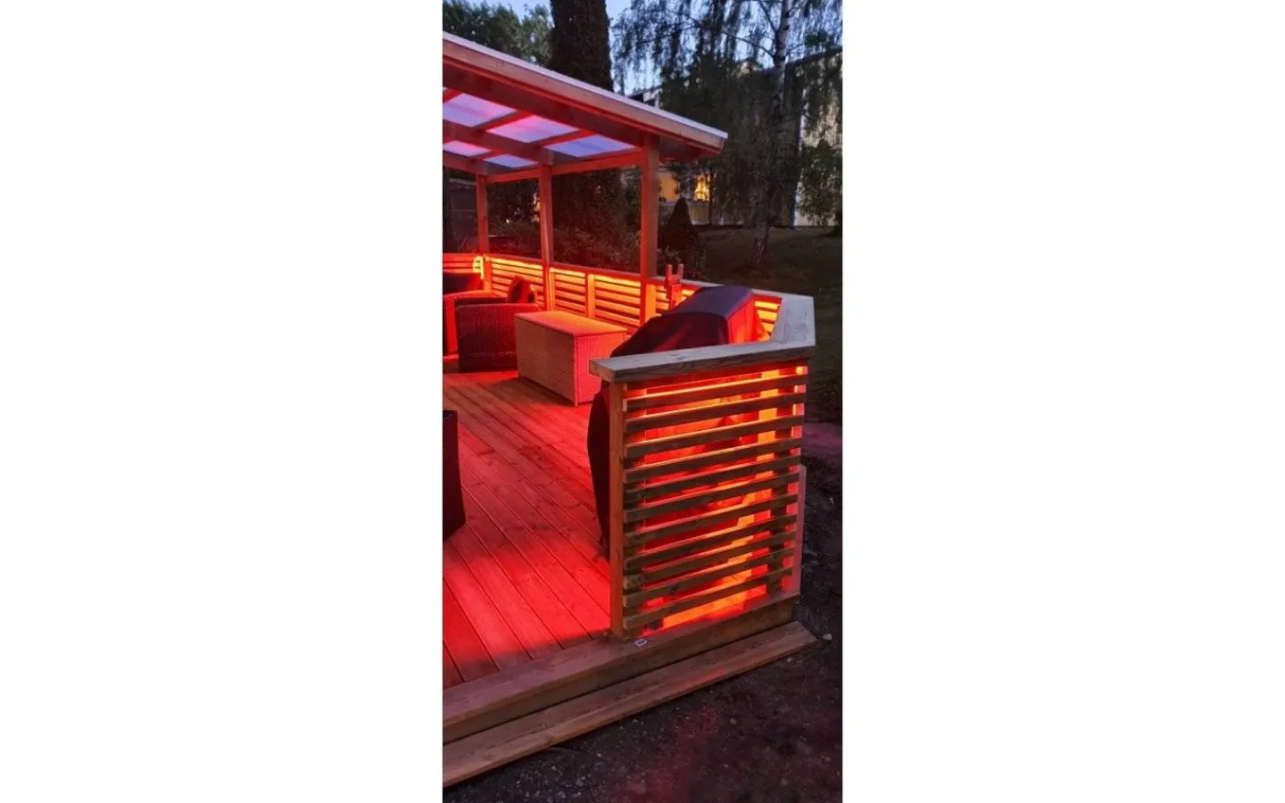 230V Led Slinga|Hall & Trappa-TeraLite LED LEDstrip 230V 10W/m RGB 60led/m 1m Cut Metervara