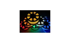230V Led Slinga|Hall & Trappa-TeraLite LED LEDstrip 230V 10W/m RGB 60led/m 1m Cut Metervara