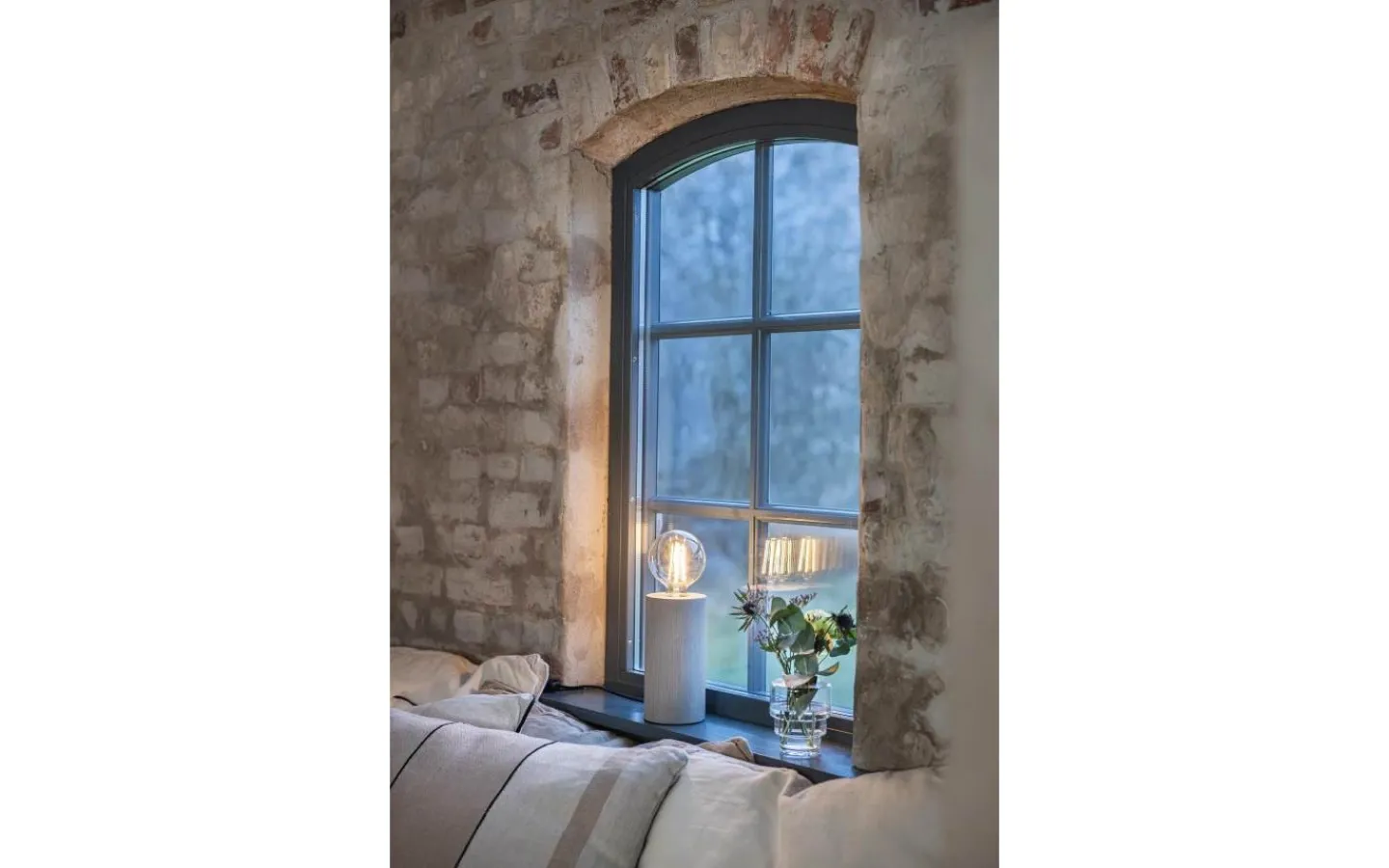 Bordslampor-Markslojd Legna Bordslampa 20cm Grå