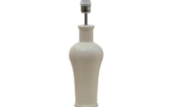 Lampfötter < Hallbergs Lejodal Lampfot 40cm Cream Glossy