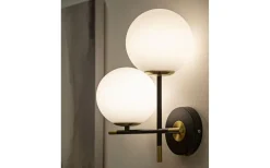 Lampetter < Mauro Ferretti Leo Vägglampa 35cm Svart