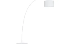 Golvlampor|Golvläslampor < Eglo Lesquerde Golvlampa 220cm Vit