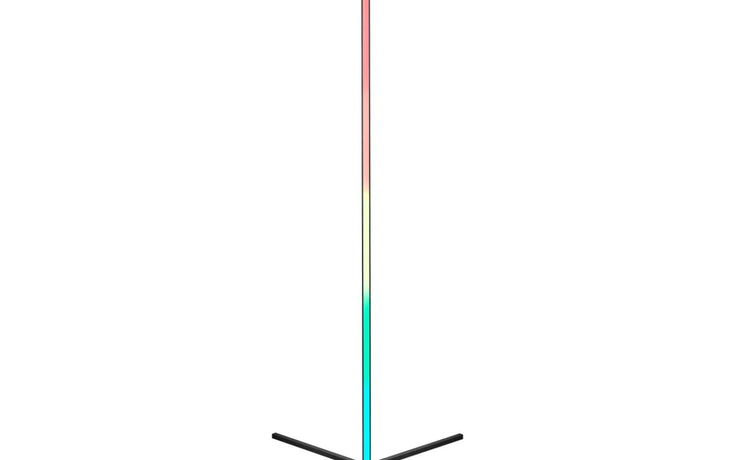 Golvlampor-Reality Level Golvlampa LED svart RGB