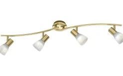 Avlånga Takspotlights|Takspot Med Minst 4 Lampor < Trio Lighting Levisto Spotlight 4-st E14 matt mässing