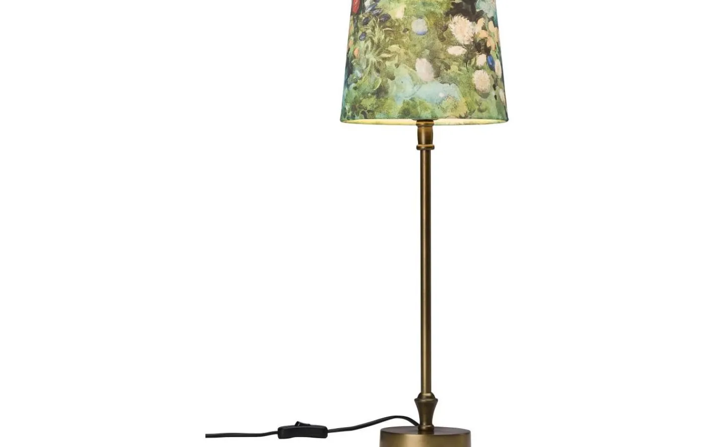 Bordslampor-PR Home Liam Bordslampa 55cm Grön/Mässing