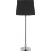 Bordslampor-PR Home Liam Bordslampa 56cm Krom/Svart