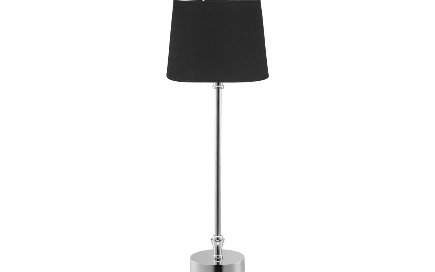 Bordslampor-PR Home Liam Bordslampa 56cm Krom/Svart