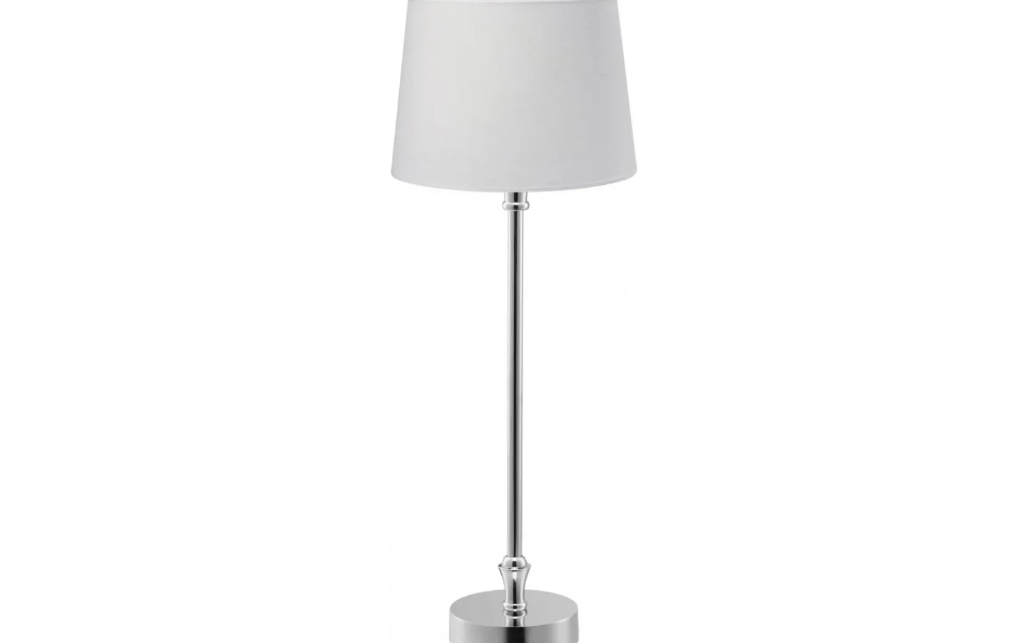 Bordslampor < PR Home Liam Bordslampa 56cm Krom/Vit
