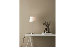 Bordslampor < PR Home Liam Bordslampa 56cm Krom/Vit