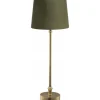Bordslampor-PR Home Liam Bordslampa 56cm Mässing/Grön