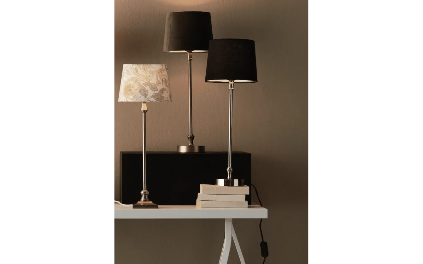 Bordslampor-PR Home Liam Bordslampa 56cm Mässing/Grön