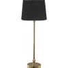 Bordslampor-PR Home Liam Bordslampa 56cm Mässing/Svart