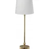 Bordslampor-PR Home Liam Bordslampa 56cm Mässing/Vit