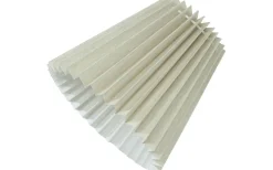 Toppringsskärmar-Aneta Liam Plisserad Toppringskärm Ø22 Beige