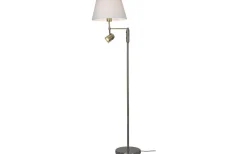 Vardagsrum|Golvlampor-Cottex Libra 2L Golvlampa 155cm Antik/Vit