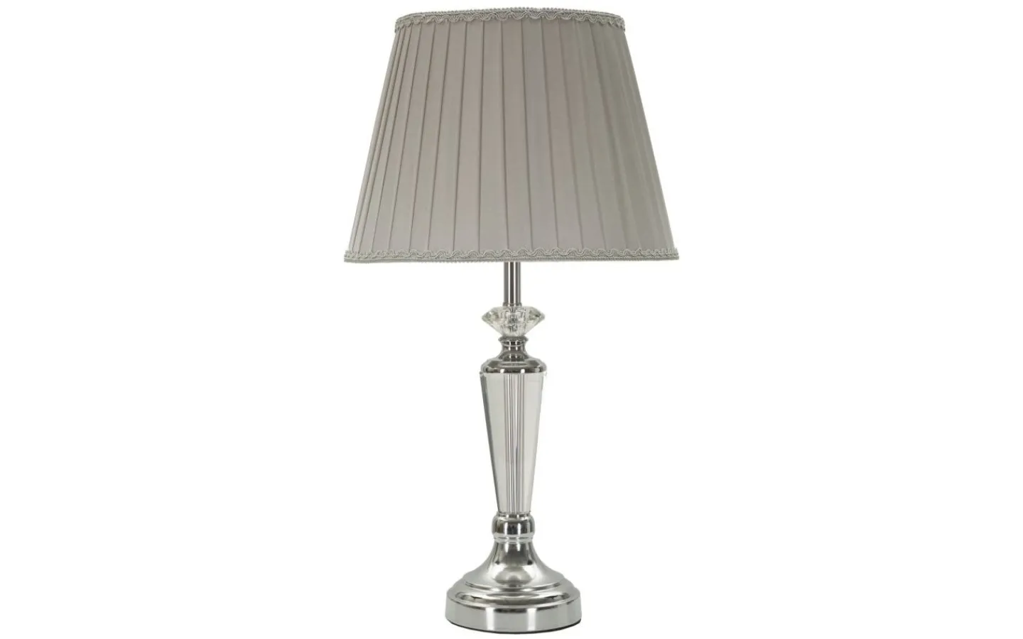 Bordslampor < Mauro Ferretti Lido Bordslampa 56cm Silver