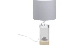 Bordslampor-Eglo Lidsing Bordslampa 48cm Krom/Grå