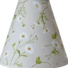 Toppringsskärmar < ArmaturHantverk Lilja Toppringskärm Ø21cm Prästkrage Beige