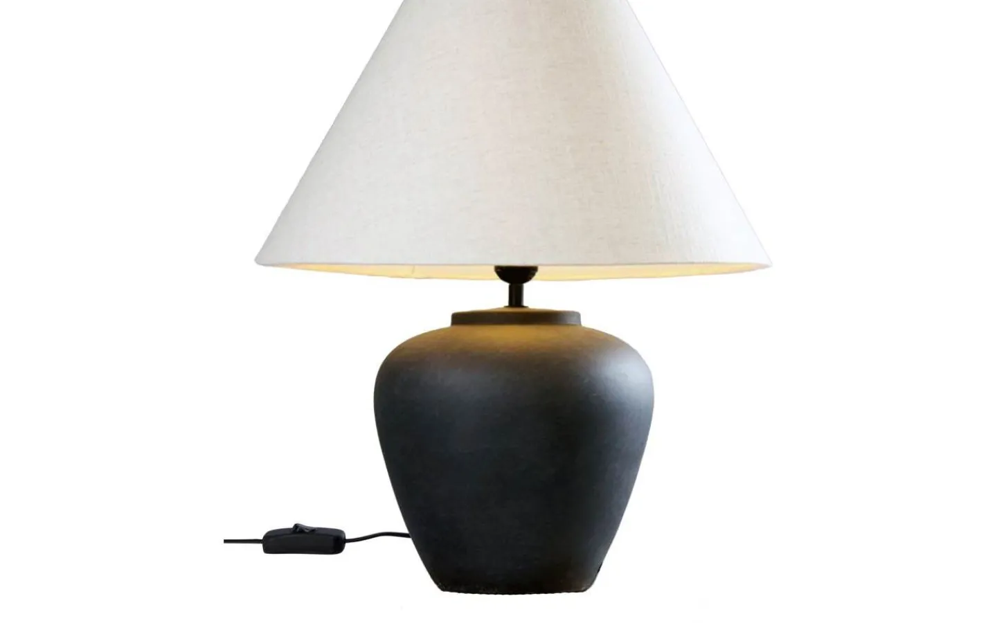 Bordslampor-PR Home Lilly Bordslampa 58cm Antracit