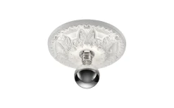 Plafonder-Trio Lighting Lilly Plafond 30cm E27 vit