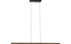 Avlånga Taklampor-Aneta Linea Taklampa 100cm LED 22W 3000K Brun/Svart