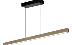 Avlånga Taklampor < Aneta Linea Taklampa 100cm LED 22W 3000K Trä/Svart