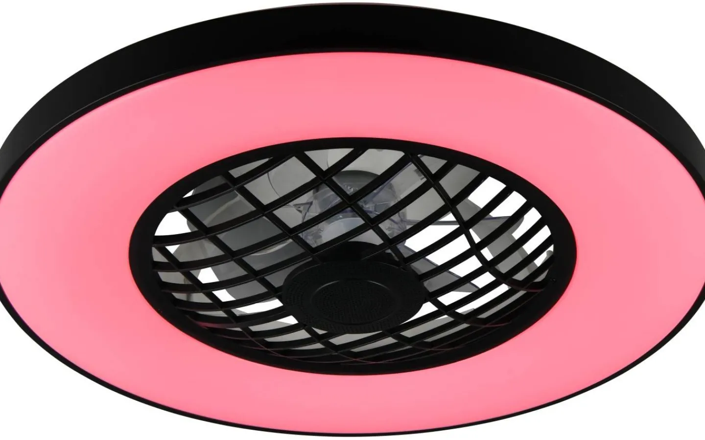 Takfläktar-Reality Linköping Takfläkt 59cm LED RGB svart