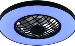 Takfläktar-Reality Linköping Takfläkt 59cm LED RGB svart