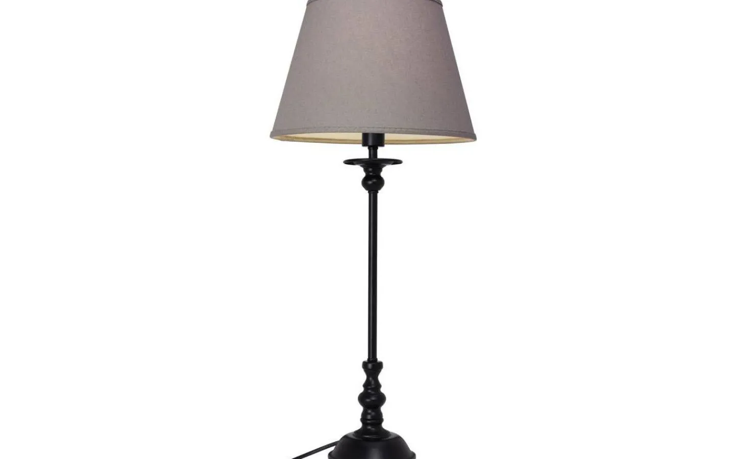 Enfärgade Runda Lampskärmar < Cottex Linne Lampskärm Ø25cm Grå