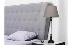Enfärgade Runda Lampskärmar < Cottex Linne Lampskärm Ø25cm Grå