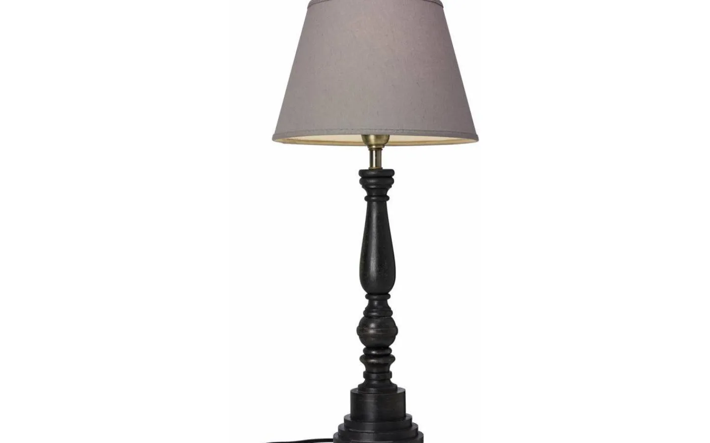 Enfärgade Runda Lampskärmar < Cottex Linne Lampskärm Ø25cm Grå