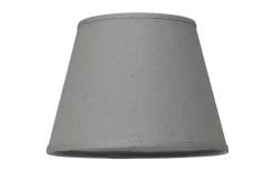 Enfärgade Runda Lampskärmar < Cottex Linne Lampskärm Ø20cm Grå