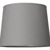Enfärgade Runda Lampskärmar < Cottex Linne Lampskärm Ø30cm Grå