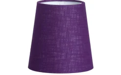 Enfärgade Runda Lampskärmar-Oriva Linne Lampskärm Ø14,5cm Lila