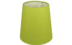Enfärgade Runda Lampskärmar < Oriva Linne Lampskärm Ø17cm Limegrön
