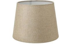Enfärgade Runda Lampskärmar-Oriva Linne Lampskärm Ø20cm Natur